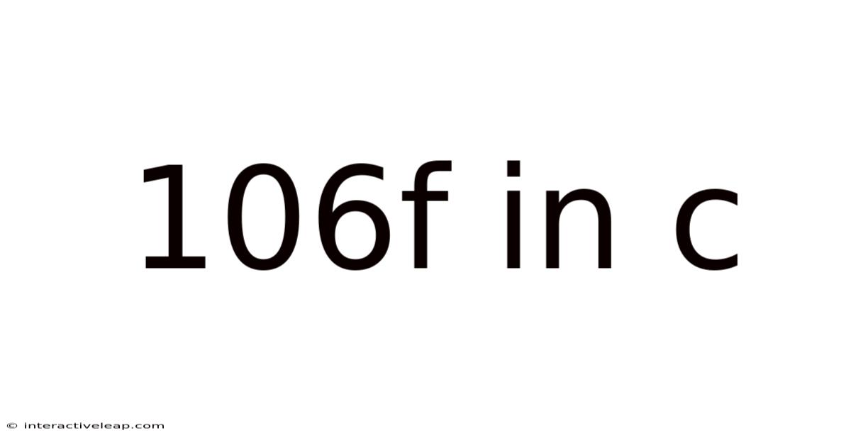 106f In C