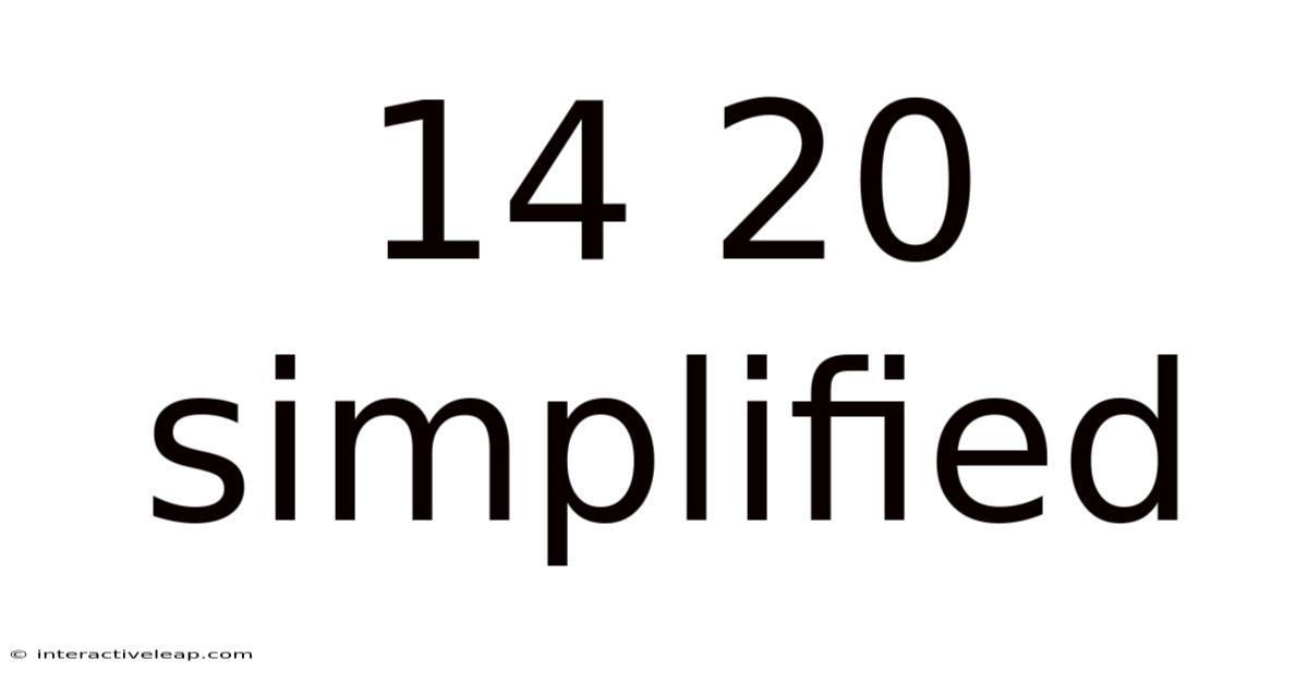 14 20 Simplified