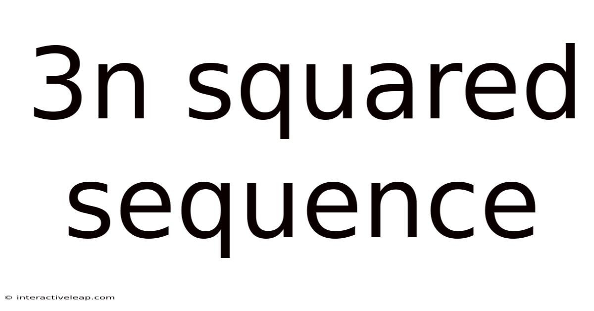 3n Squared Sequence