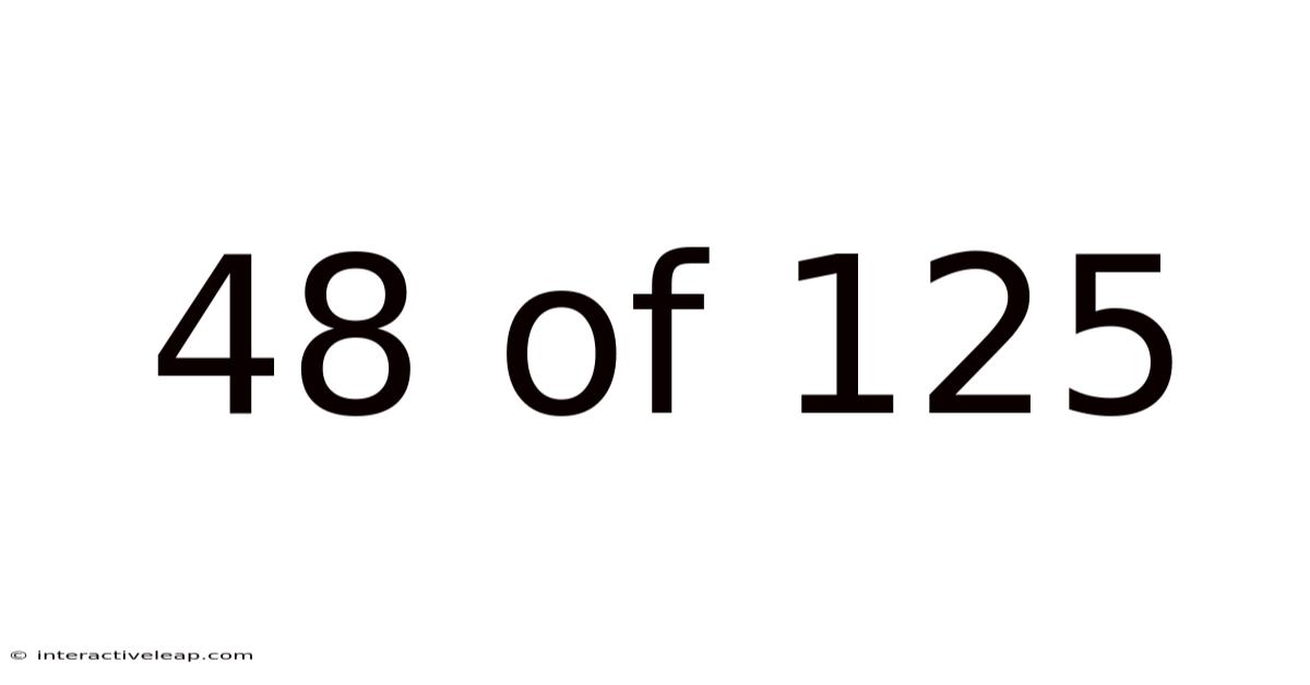 48 Of 125