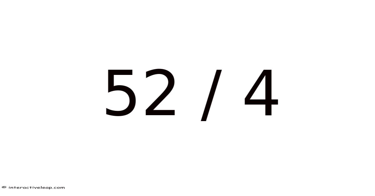 52 4 