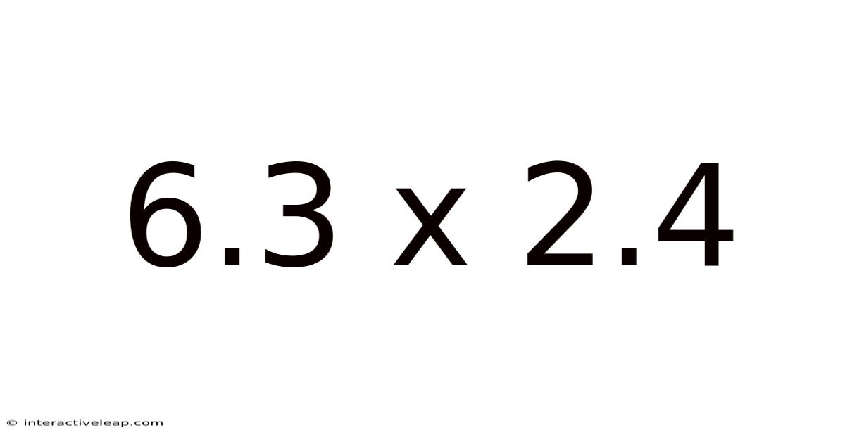 6.3 X 2.4