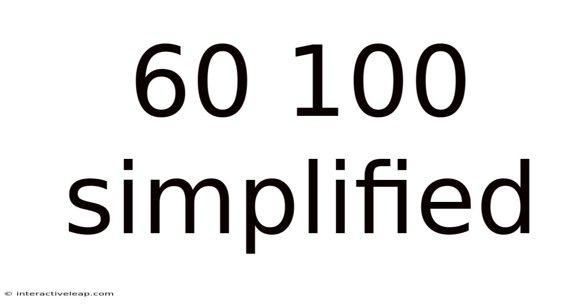 60 100 Simplified