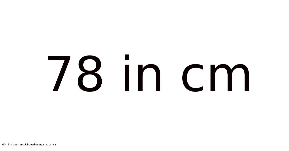 78 In Cm