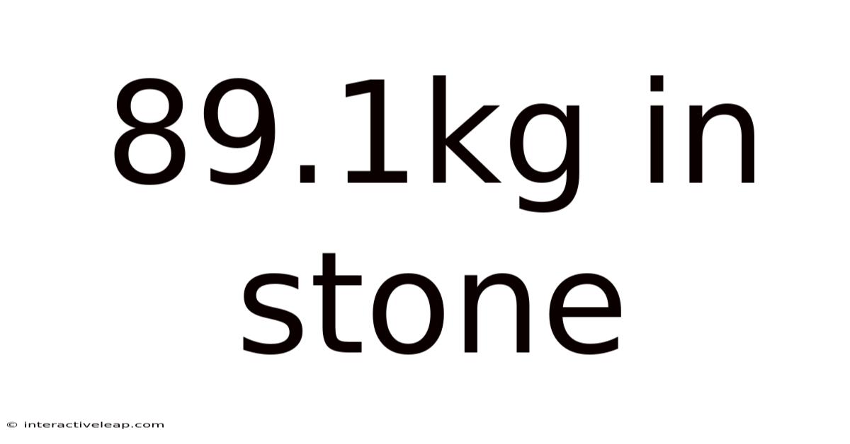 89.1kg In Stone