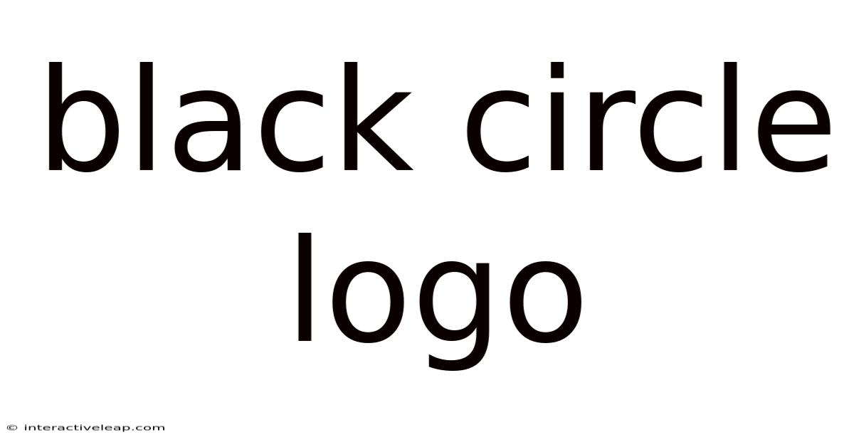 Black Circle Logo