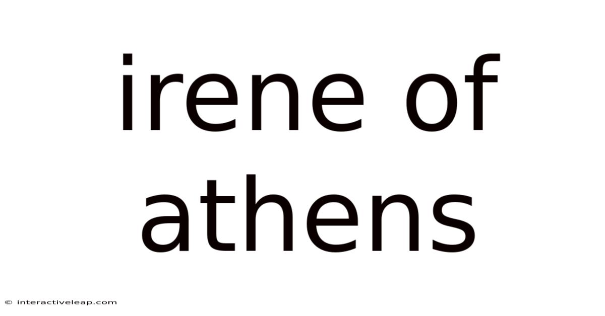Irene Of Athens