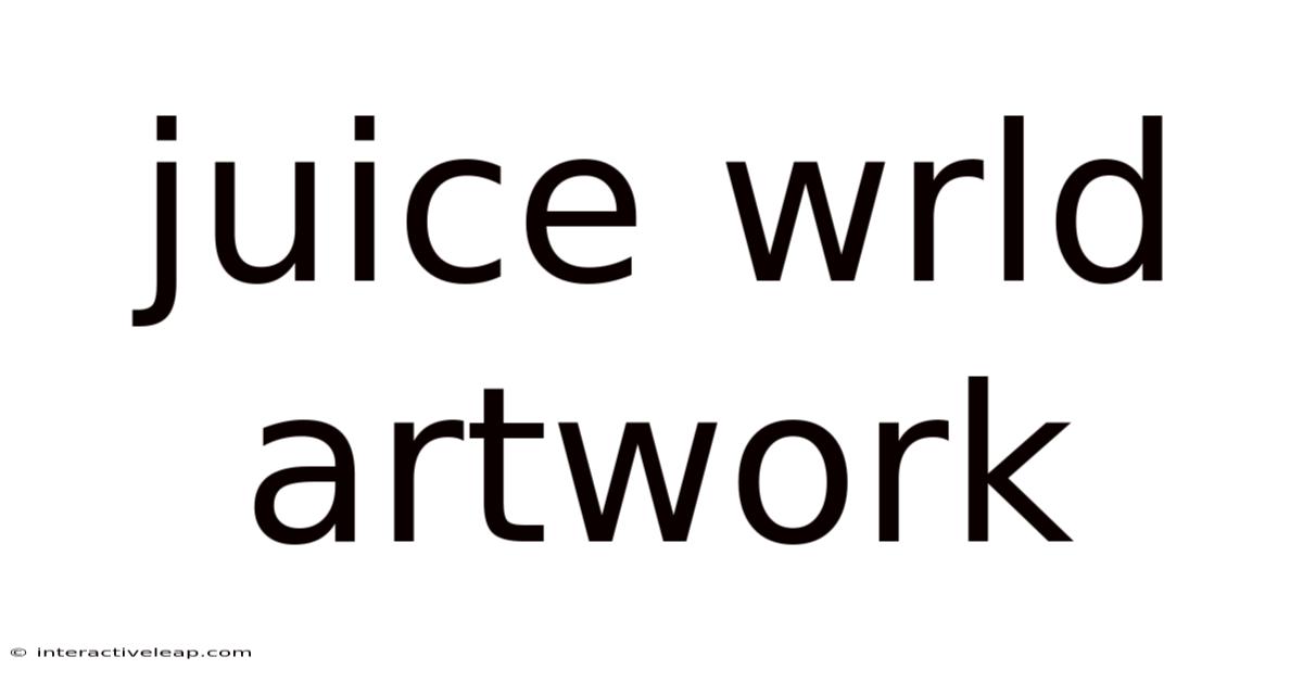 Juice Wrld Artwork