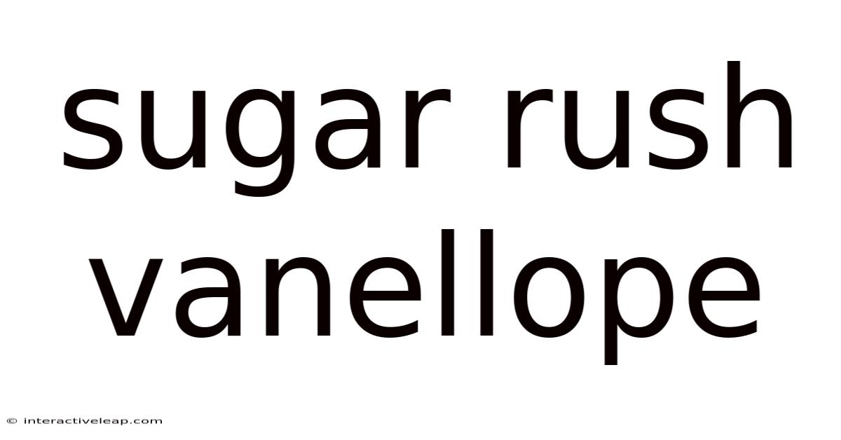 Sugar Rush Vanellope
