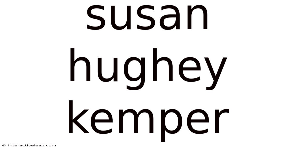 Susan Hughey Kemper