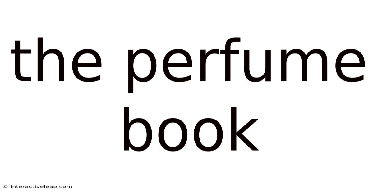 The Perfume Book